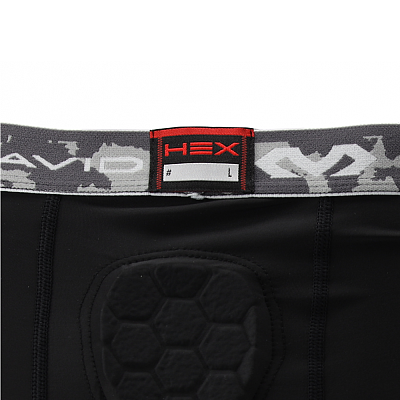 McDavid Hex Thudd 5-Pad 3/4 Tight Black