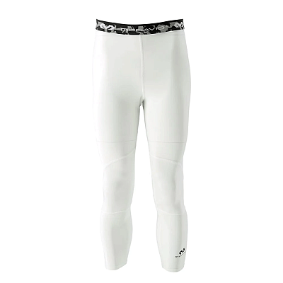 McDavid Compression 3/4 Tight With Dual Layer Knee Support Black