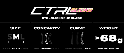 Fatpipe łopatka CTRL SLICKS PPB SHRIMP PINK/PE GOLD FH2