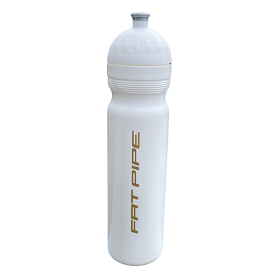 Fatpipe Bidon 1,0 L bílá/zlatá