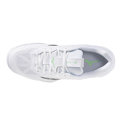 Mizuno Wave Stealth 6(U) / White/Black/Frozen Emerald