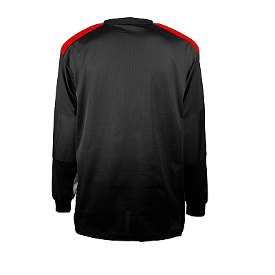 Salming zestaw bramkarski React black/red