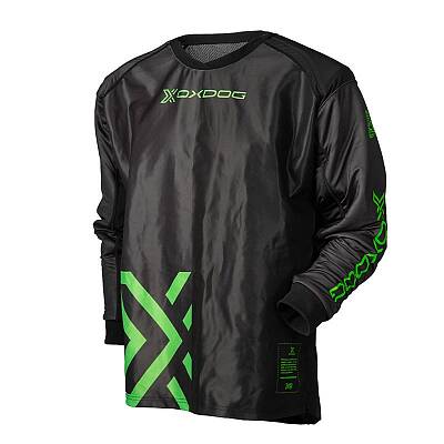 Oxdog koszulka bramkarski Goalie Shirt SR Black/Green padded