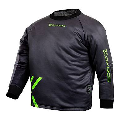 Oxdog koszulka bramkarski Goalie Shirt JR Black/Green padded