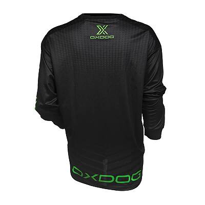 Oxdog koszulka bramkarski X2 Light Goalie Shirt SR Black-Green No Padding