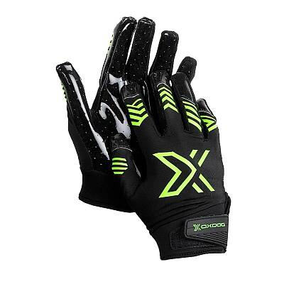 Oxdog X2 Silicon Goalie Glove Black-Green JR
