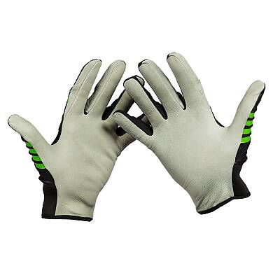Oxdog X2 Skin Goalie Glove Black-Green SR