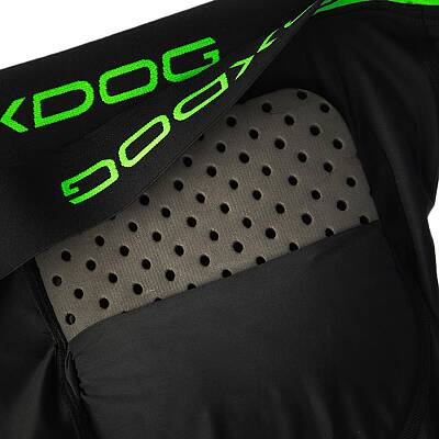 Oxdog X2 Padded Shorts Player & Goalie Black-Green