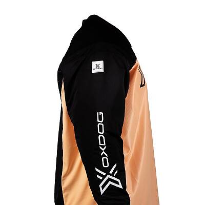 Oxdog koszulka bramkarski Goalie Shirt SR Apricot/black, padded