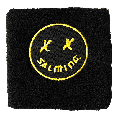Salming Wristband Short 2-pack ICON Black/Yellow