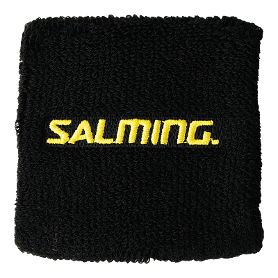 Salming Wristband Short 2-pack ICON Black/Yellow