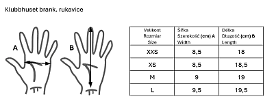 Klubbhuset rękawice bramkarskie KH