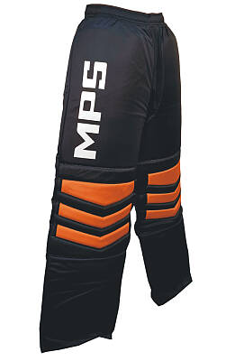 MPS Elite Black/Orange spodnie bramkarskie
