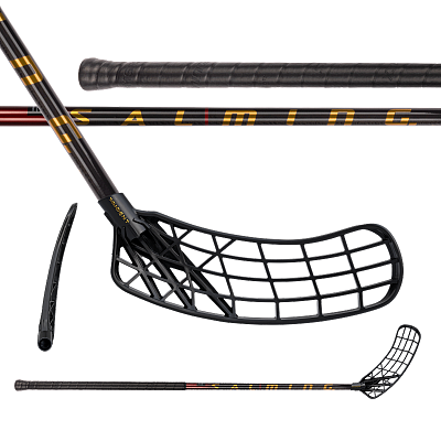 Salming Q-series Carbon Swift Trident JR 30 Black/Red