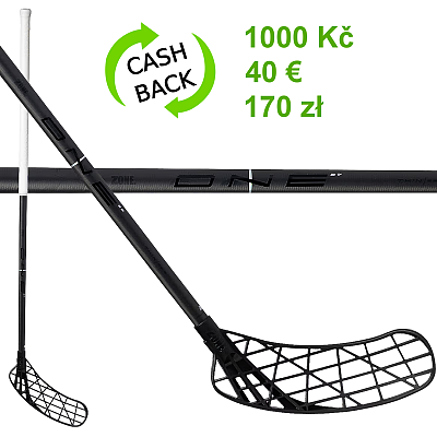 Zone floorball AirOne ONE 27 Thin rawblack