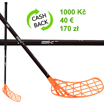Zone floorball Air/Two 3K 27 raw/orange