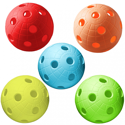 Unihoc piłeczka CRATER color 100 sztuk