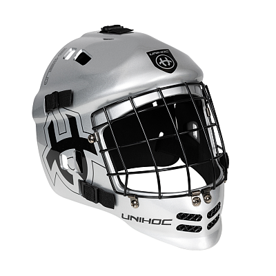 Unihoc maska bramkarska Shield black/gold