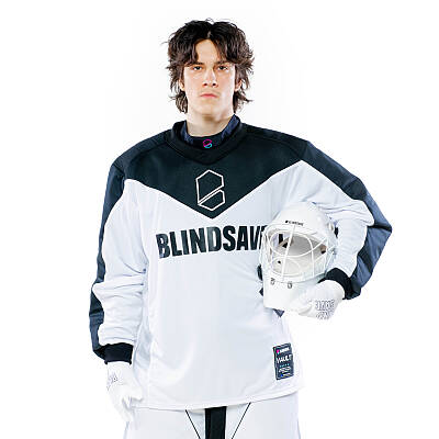 Blindsave Vault Goalie Jersey Top White & Black