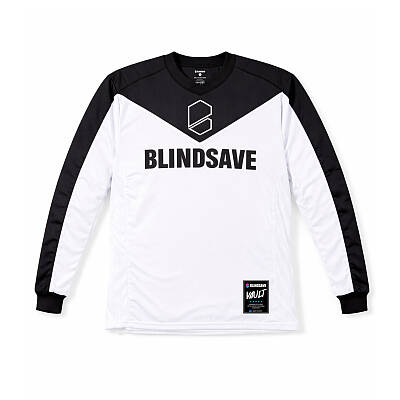 Blindsave Vault Goalie Jersey Top White & Black