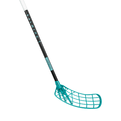 Salming Q-series Carbon Lite JR Trident TX 30 Black / Laguna Blue
