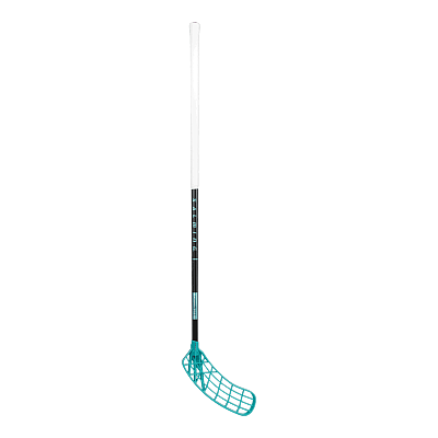 Salming Q-series Carbon Lite JR Trident TX 30 Black / Laguna Blue