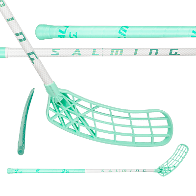 Salming Q-series Aero Trident TX 29 White / Mint