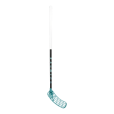 Salming Q-series Aero JR Trident TX 30 Black / Laguna Blue