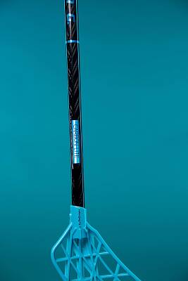 Salming Q-series Carbon Lite JR Trident TX 30 Black / Laguna Blue