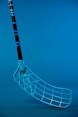 Salming Q-series Aero Trident TX 27 Black / Laguna Blue