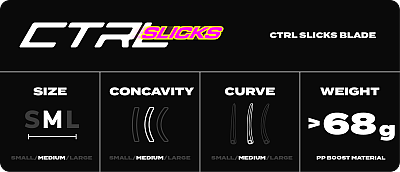 Fatpipe CTRL Slicks PPB Ghost White/PE Coal Black FH2