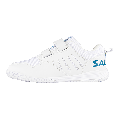 Salming Rival 2 Kid Velcro White / Blue