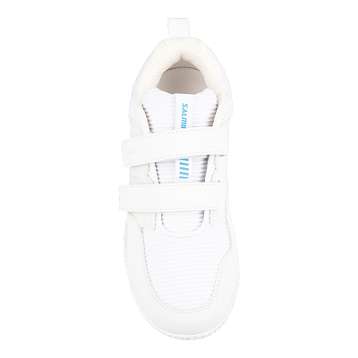 Salming Rival 2 Kid Velcro White / Blue