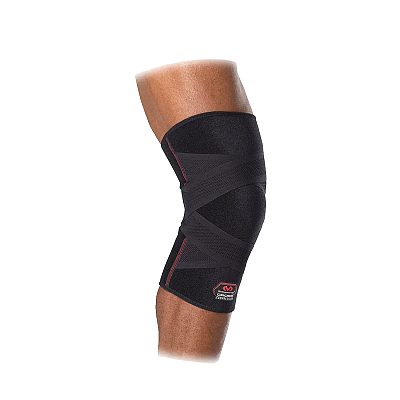 McDavid Cross Compression Knee Sleeve Black